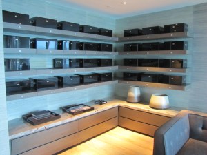 O Trump Hollywood tem também uma sala especial de charutos. Foto de Carla Guarilha.