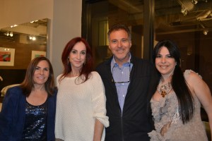 Jaye Abbate, Camilla Matarazzo, Tony Abbate e Jade Matarazzo. Foto de Carla Guarilha