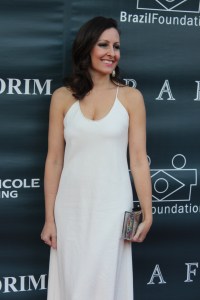 Patricia Lobaccaro, presidente da BrazilFoundation, está feliz com o sucesso do segundo Gala Miami. Foto de Barbara Corbellini Duarte