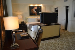 O quarto mais simples do hotel. Foto de Carla Guarilha